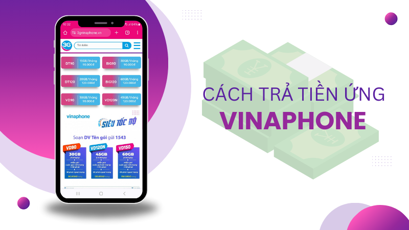 Cách trả tiền ứng Vinaphone nhanh chóng nhất