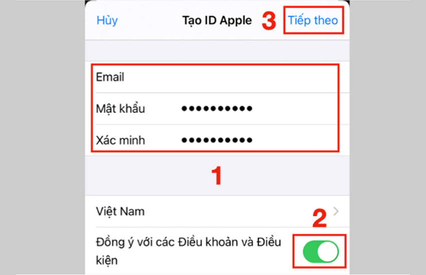 1 Số điện thoại tạo được bao nhiêu tài khoản iCloud?