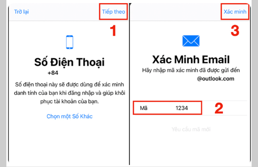 1 Số điện thoại tạo được bao nhiêu tài khoản iCloud?