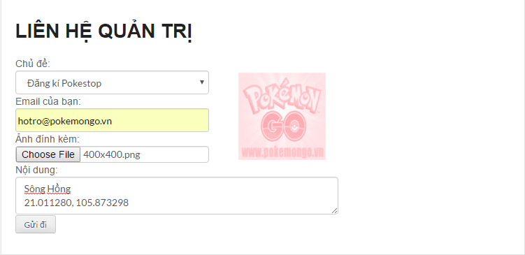 Hướng dẫn đăng ký PokéStop, GYM trong game Pokémon