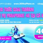 VNPT chính thức khai trương 4G tại Cà Mau hôm nay 12/4/2017