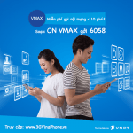 Đăng ký gói Vmax VinaPhone miễn phí gọi nội mạng dưới 10 phút