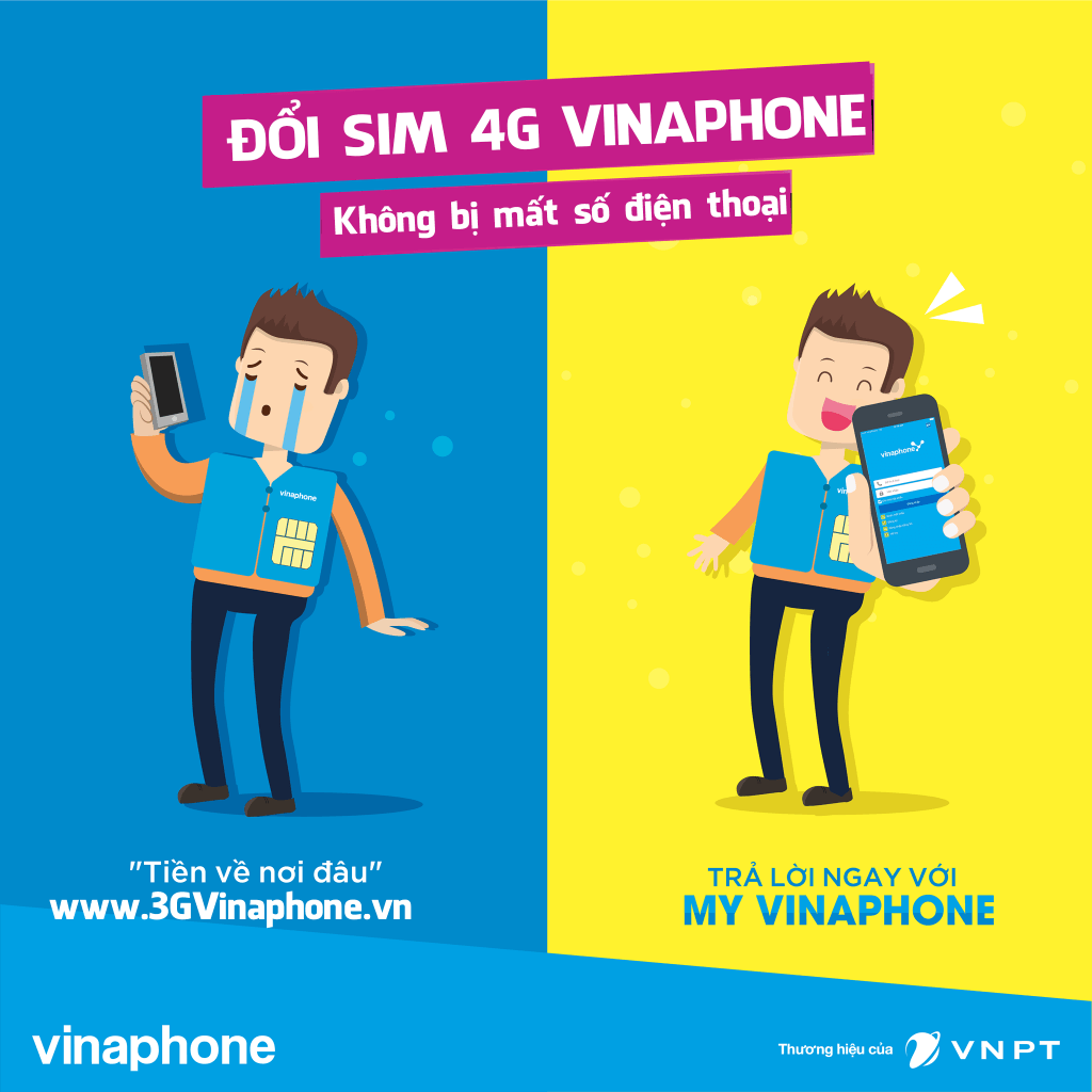 Đổi sim 4G Vinaphone có mất số, đổi số điện thoại không?
