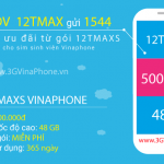 Đăng ký gói 12TMAXS Vinaphone Gói MAXS Vinaphone 12 tháng trọn gói