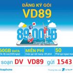 Đăng ký gói cước VD89 VinaPhone nhận 60GB data + gọi không giới hạn