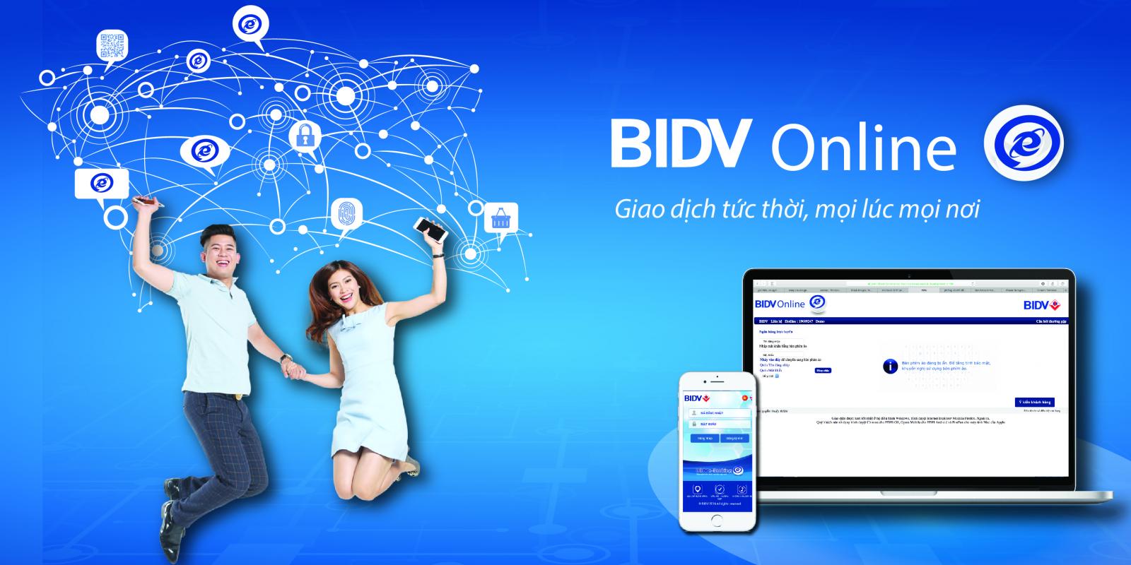 Cách đăng ký internet banking BIDV Online nhanh chóng tiện lợi nhất