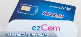 Cách Chuyển SIM thường sang SIM EZCOM Vinaphone đúng quy định