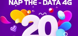 Lịch khuyến mãi VinaPhone tháng 7/2022 tặng 20% đến 50% thẻ nạp, data