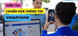 Cách kiểm tra chuẩn hóa thông tin thuê bao VinaPhone đã đúng hay chưa?