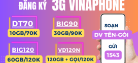 Đăng Ký 3G VinaPhone tháng từ 70.000đ Nhận Data Khủng 9.2023