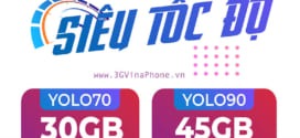 Đăng ký gói YOLO70 VinaPhone ưu đãi 30Gb data chỉ 70.000đ