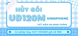 Cách hủy gói cước VD120M Vinaphone miễn phí như thế nào?